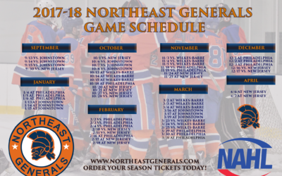 2017-2018 Game Schedule Released