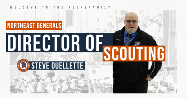 Northeast Generals Name Ouellette Director Of Scouting